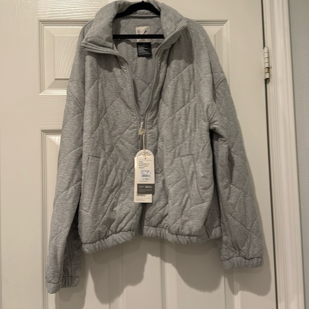 Grey Vuori Dreamknit Halo Insulated Jacket